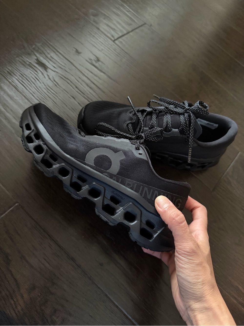 On Running Cloudmonster 3 - Unisex Running Shoes - Black - EXCELLENT Condition